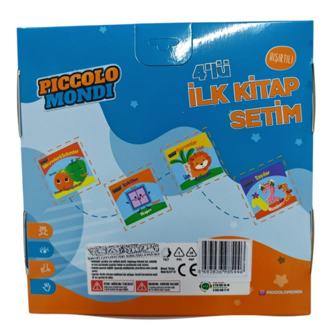 4'lü Kitap Seti Piccolo Mondi