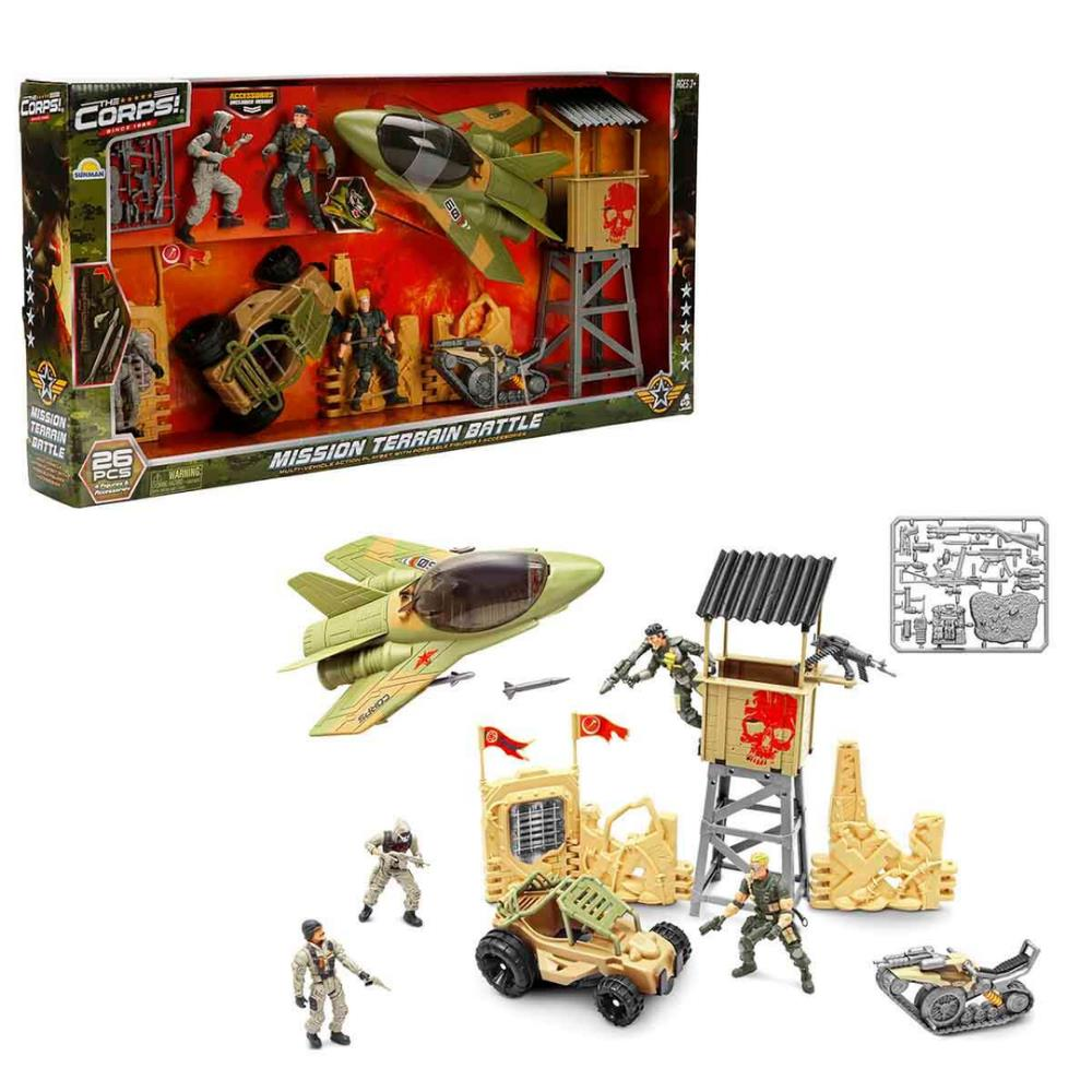 The Corps Mission Terrain Battle Askeri Oyun Seti
