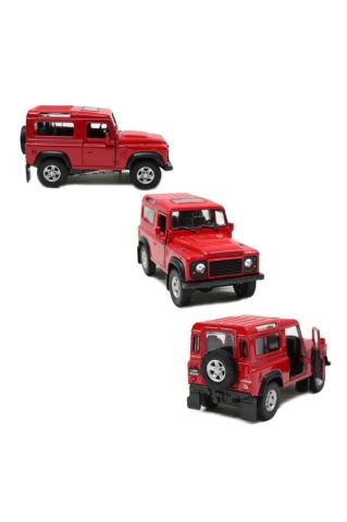 Metal Çek Bırak Kapıları Açılan Land Rover 1:36