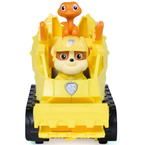 PAW Patrol The Dino Movie Rubble Figürü ve Kurtarma Aracı