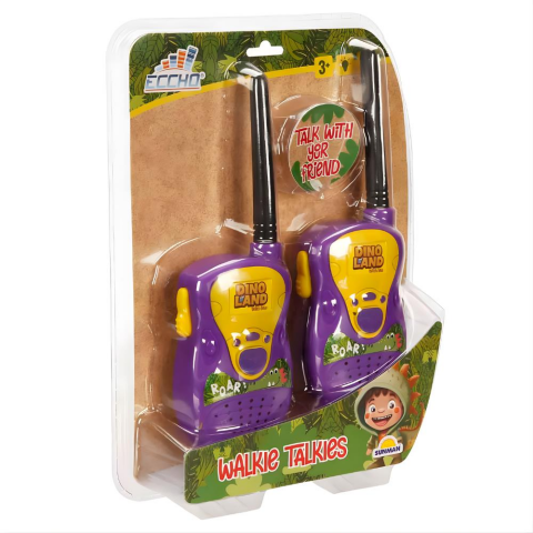 Walkie Talkie Dinozor Temalı Telsiz Seti