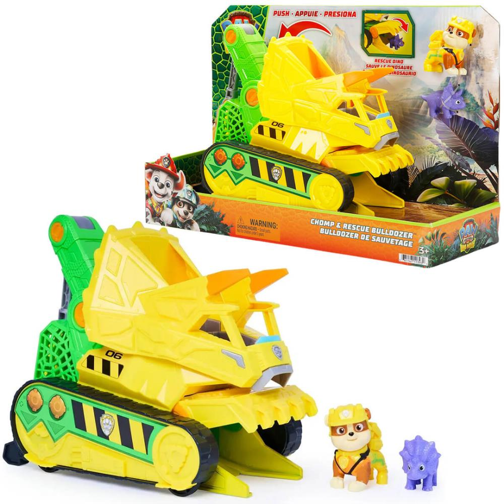 PAW Patrol The Dino Movie Chomp ve Kurtarma Buldozeri