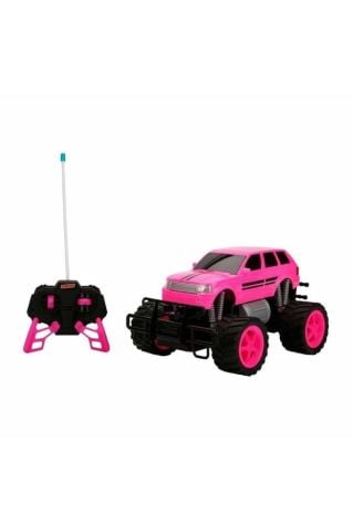 1:18 Uzaktan Kumandalı Neon Jumbo Weels Usb Şarjlı Araba