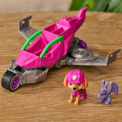 PAW Patrol The Dino Movie Skye Figürü ve Dino Kurtarma Aracı