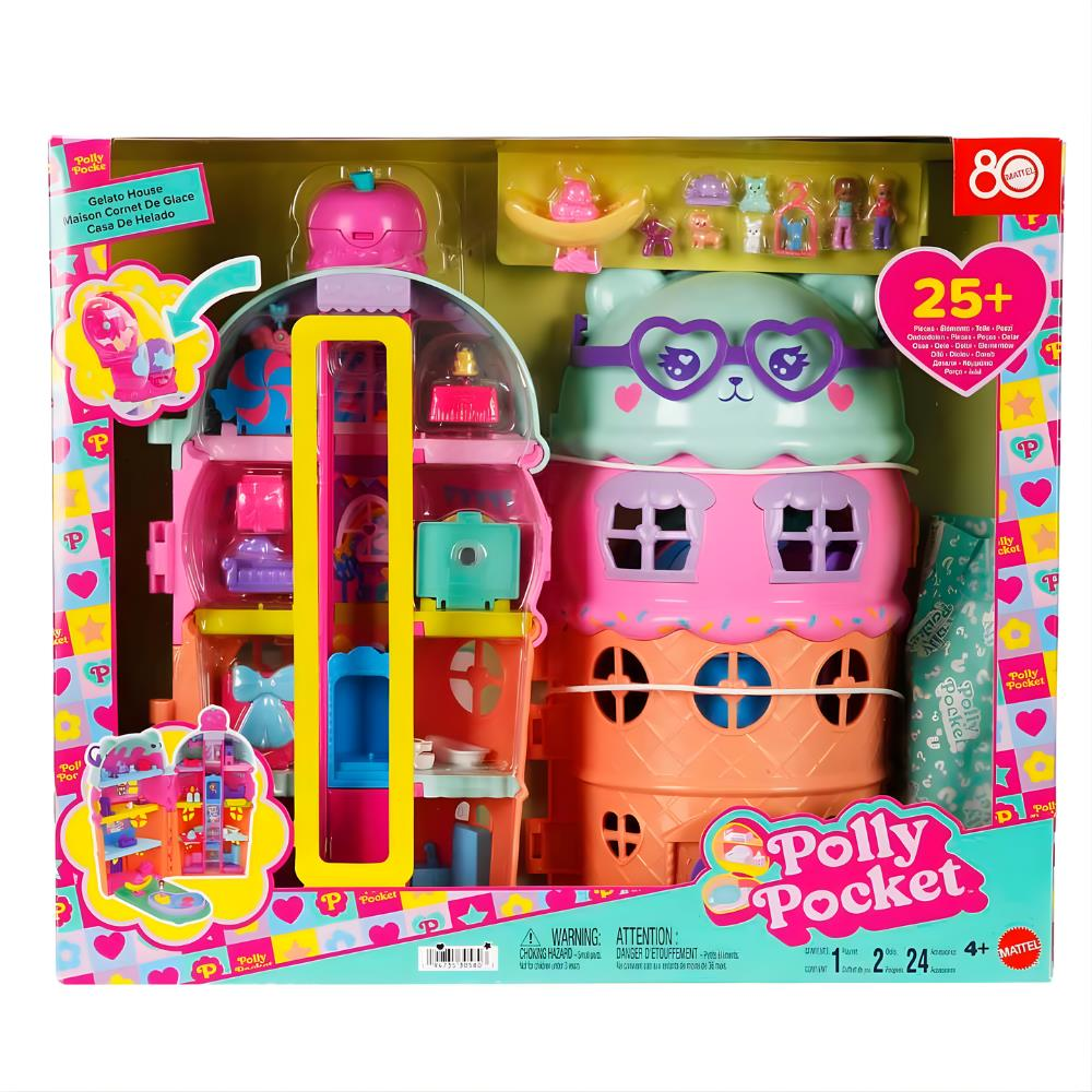 Polly Pocket Dondurma Evi Oyun Seti JFT91