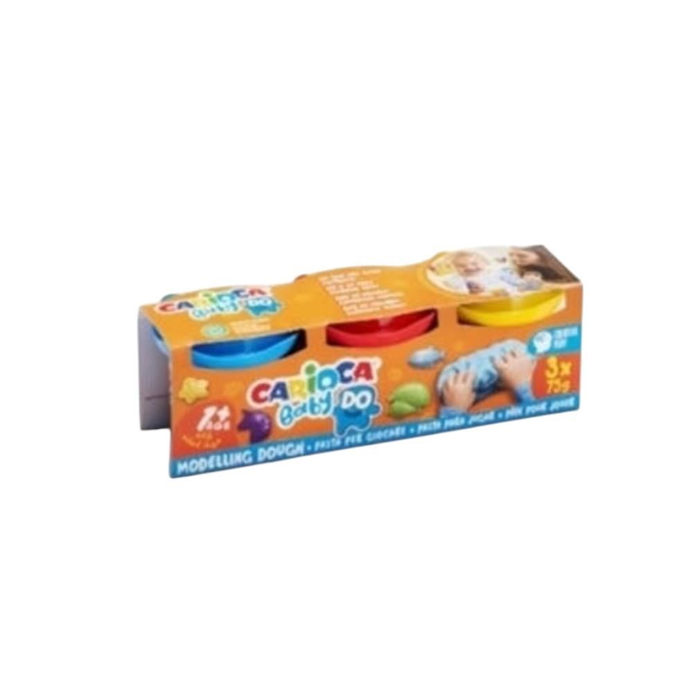 Bebek Oyun Hamuru 3 Renk X 75 Gr 1+ Yaş