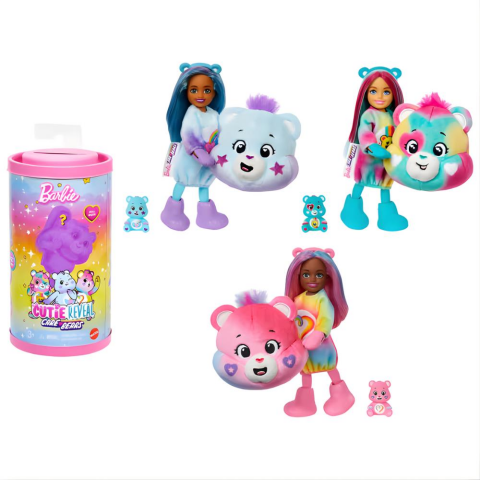 Barbie Chelsea Cutie Reveal Care Bears 4