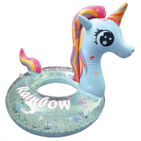 Bermuda Unicorn Figürlü Simli Simit 65 cm