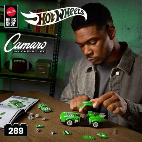 Hot Wheels Speed Serisi Custom'68 Camaro Araba 289 Parça Yapım Seti JFT16