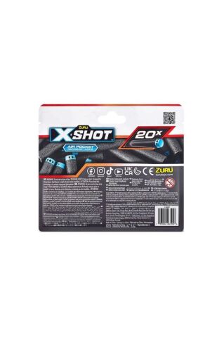 Zuru X Shot Silah 20'li Yedek Paket