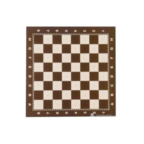Sedef Okey Satranç Tahtası Polyester Büyük Boy 36,5x36,5 Cm
