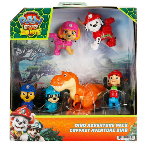 PAW Patrol The Dino Movie Dinozor Macera Ekibi Figür Seti