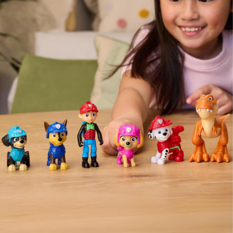 PAW Patrol The Dino Movie Dinozor Macera Ekibi Figür Seti