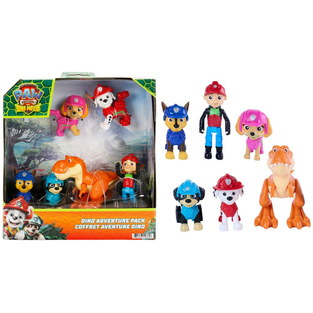 PAW Patrol The Dino Movie Dinozor Macera Ekibi Figür Seti