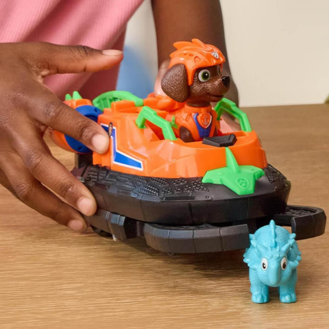 PAW Patrol The Dino Movie Zuma Figürü ve Dino Kurtarma Aracı