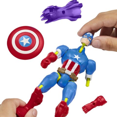 Marvel Avengers Mix Mashers Action Captain America F9267