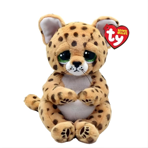 TY Beanie Bellies Leopar Lloyd 20 cm.