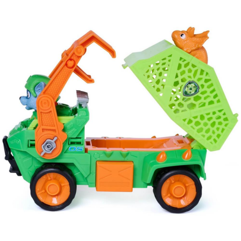 PAW Patrol The Dino Movie Rocky Figürü ve Dino Kurtarma Aracı