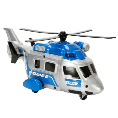 Teamsterz Sesli ve Işıklı Polis Helikopteri 36 cm