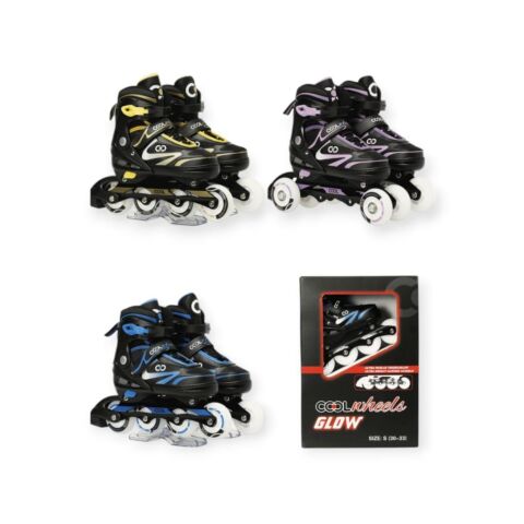 Cool Wheels Glow Style Paten Sarı/ S (31-34)
