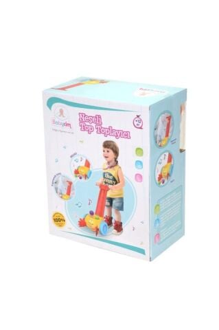 Kutulu Neşeli Top Toplayıcı