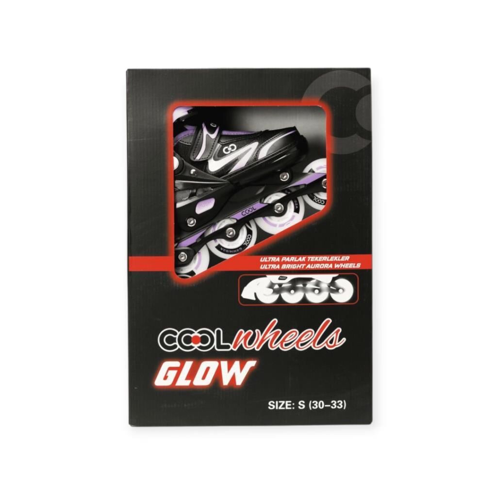 Cool Wheels Glow Style Paten Mavi / M (34-37)