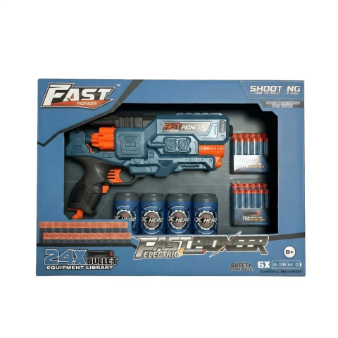 Fast Pioneer 24 Mermili Hedefli Dart Atan Tabanca