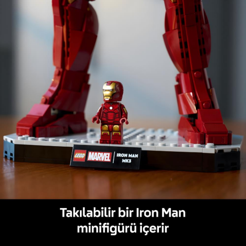 LEGO® ǀ Marvel Iron Man Mark 3 Koleksiyoncu Versiyonu 76344