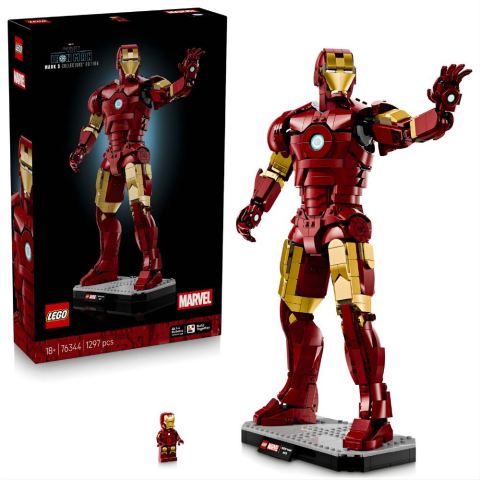 LEGO® ǀ Marvel Iron Man Mark 3 Koleksiyoncu Versiyonu 76344