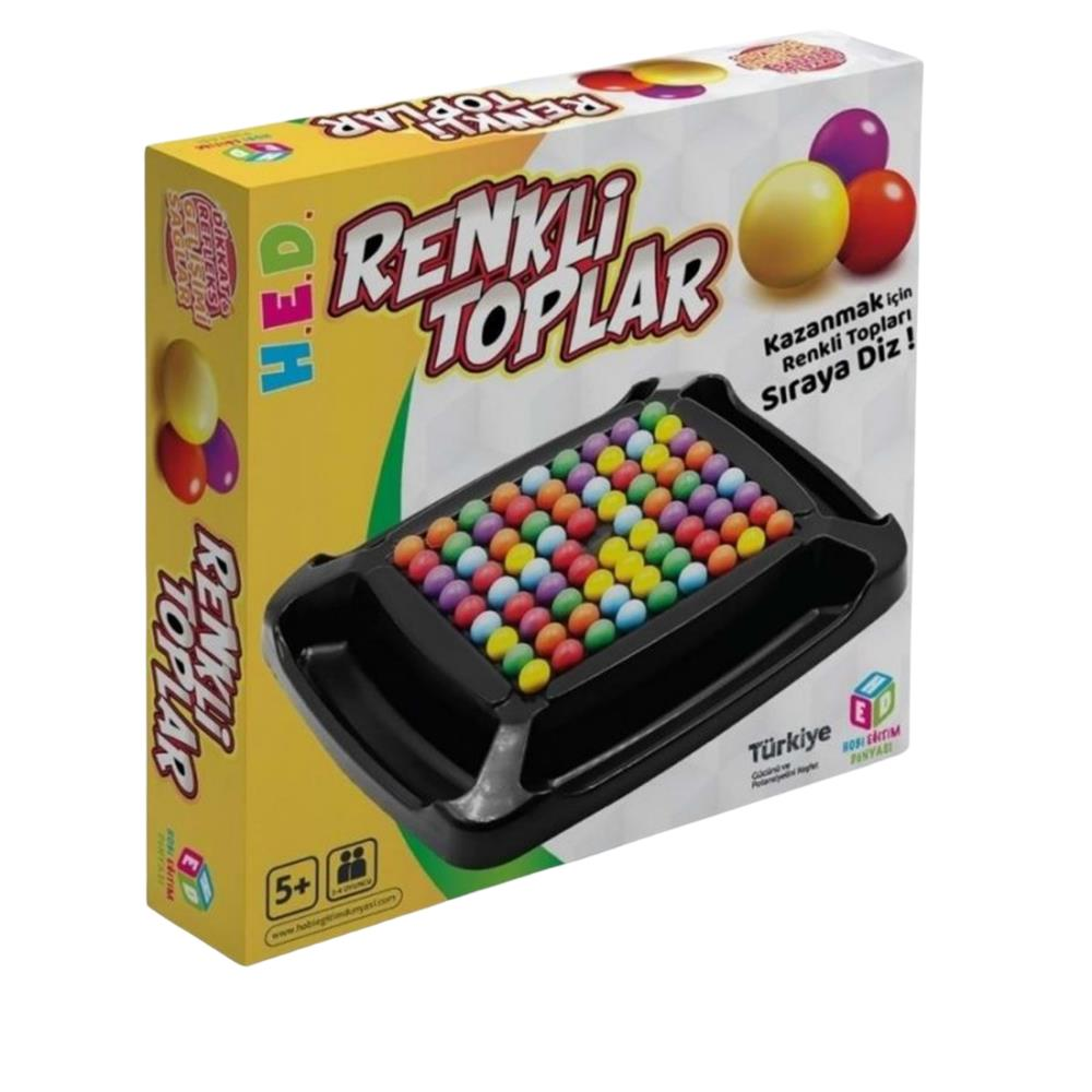 HED Renkli Toplar Eğlenceli Strateji Oyunu