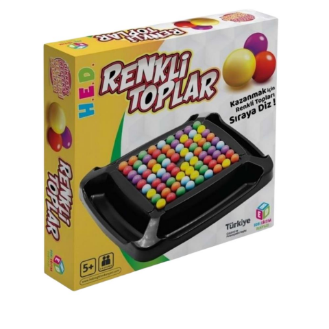 HED Renkli Toplar Eğlenceli Strateji Oyunu