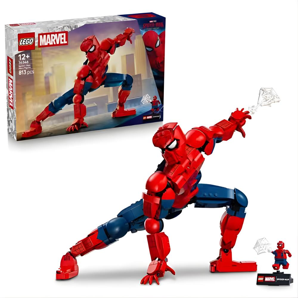 LEGO Marvel Örümcek Adam Kahraman Figürü 76346