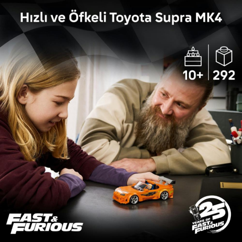 LEGO® Speed Champions Hızlı ve Öfkeli Toyota Supra MK4 77260