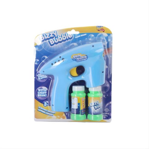 Bizzy Bubble Işıklı Köpük Baloncuk Tabancası
