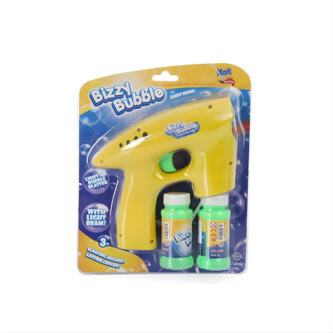 Bizzy Bubble Işıklı Köpük Baloncuk Tabancası