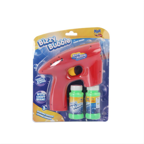 Bizzy Bubble Işıklı Köpük Baloncuk Tabancası