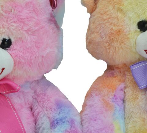 Halley Oyuncak Renkli Peluş Ayı 50 Cm 62918