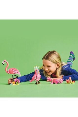 LEGO ® Creator 3’ü 1 Arada Vahşi Hayvanlar: Pembe Flamingo 31170 - 8+ Oyuncak Yapım Seti (288 Parça)