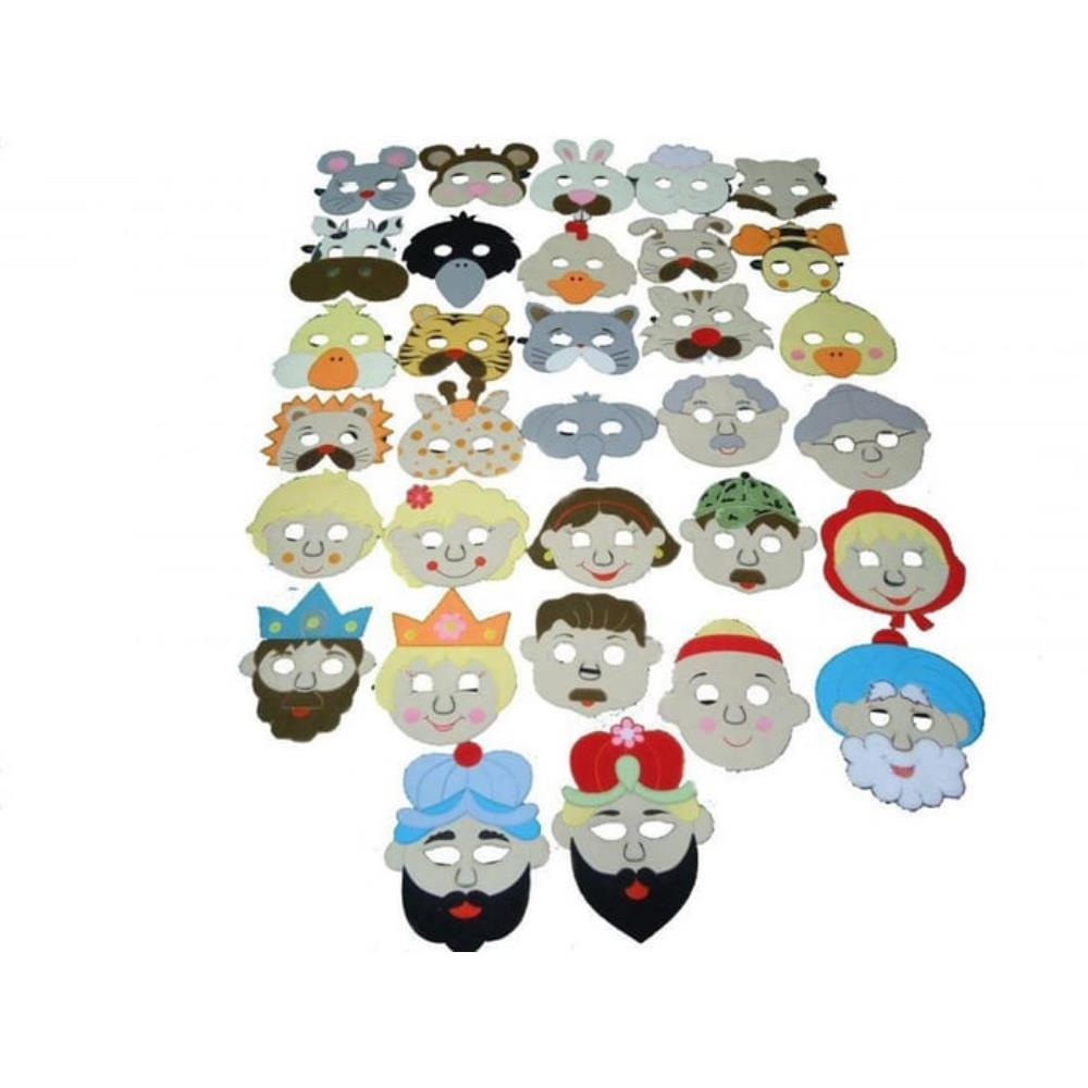 Anaokulu Maske Seti 32'li