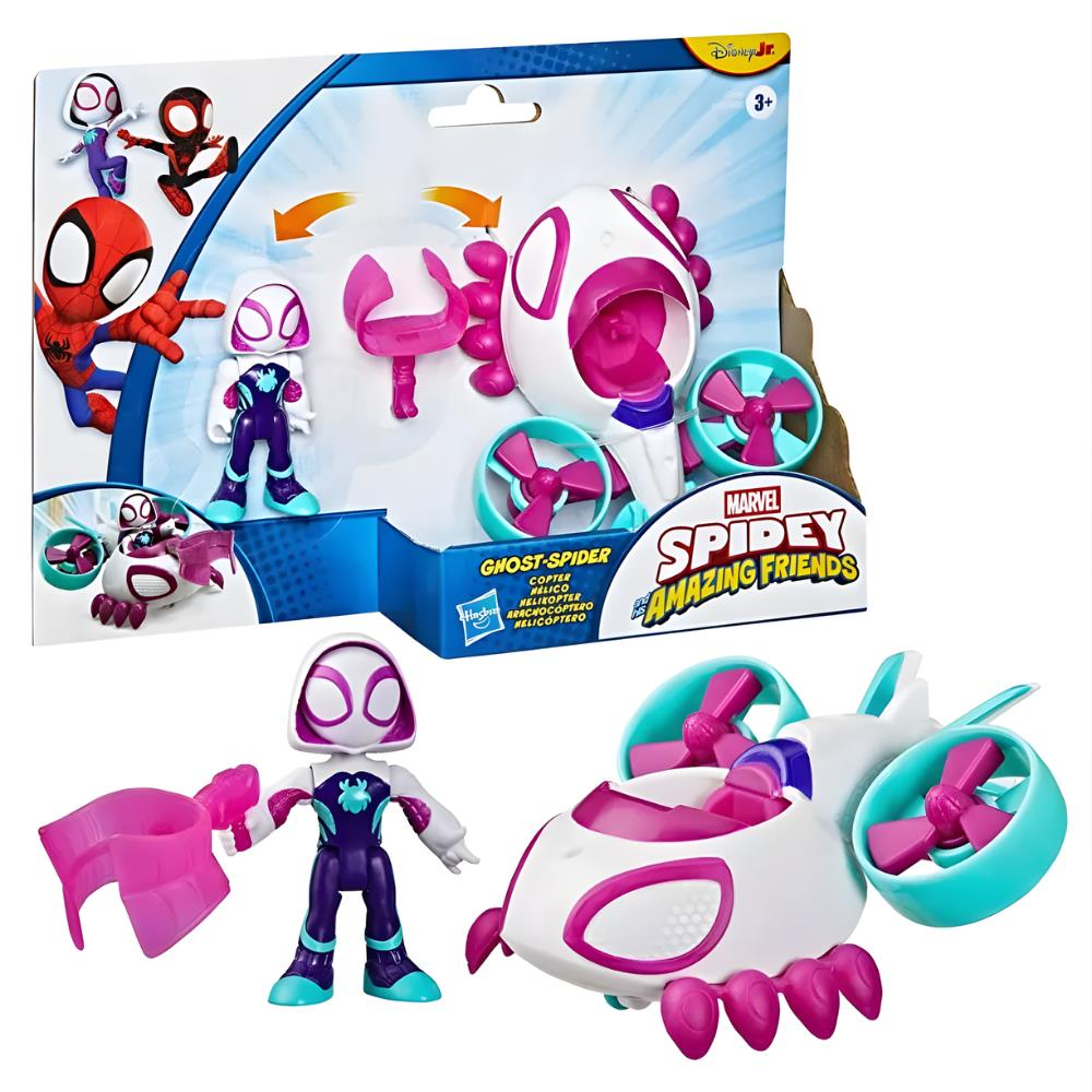 Spidey And His Amazing Friends 3'' Figür Ve Araç Seti G1952-g2459