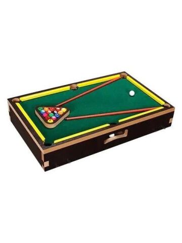 Ahşap Bilardo Oyunu Masa Üstü (Ayaksız Model)