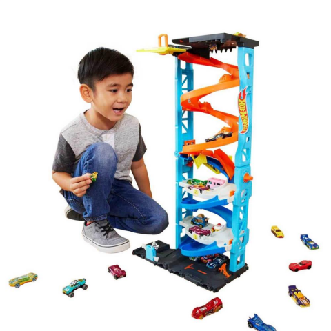 2in1 Hot Wheels Heyecanlı Yarış Kulesi HKX43