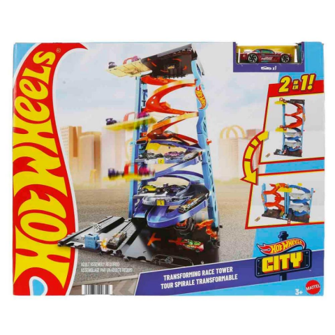 2in1 Hot Wheels Heyecanlı Yarış Kulesi HKX43
