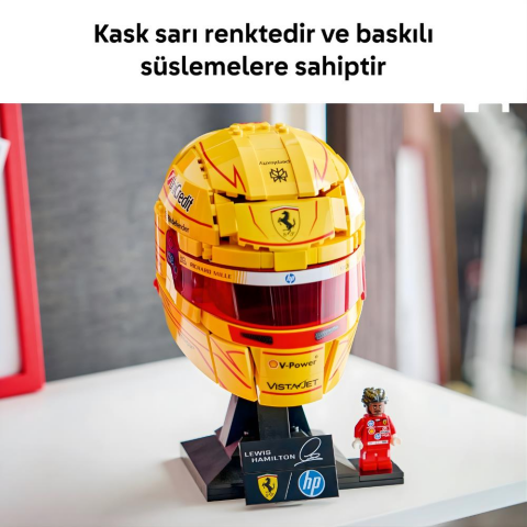 LEGO® Editions Scuderia Ferrari HP Lewis Hamilton Kaskı 43022