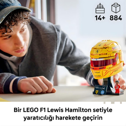 LEGO® Editions Scuderia Ferrari HP Lewis Hamilton Kaskı 43022