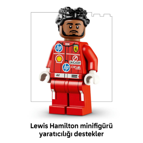 LEGO® Editions Scuderia Ferrari HP Lewis Hamilton Kaskı 43022
