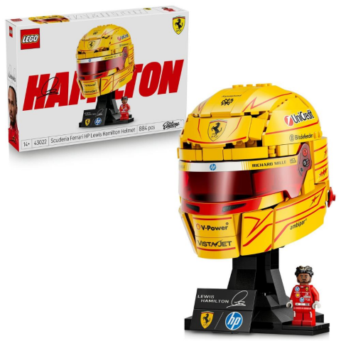 LEGO® Editions Scuderia Ferrari HP Lewis Hamilton Kaskı 43022
