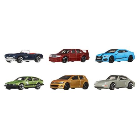 Hot Wheels Silver Serisi Euro Style Araba Seti 6