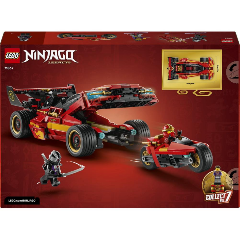 LEGO® NINJAGO® X-1 Ninja Turbo Otomobil 15. Yıl Dönümü 71867