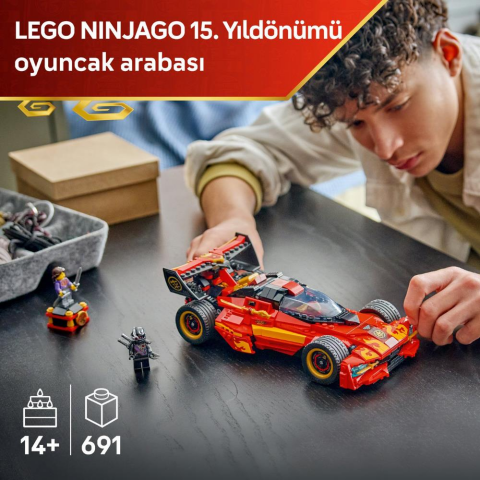 LEGO® NINJAGO® X-1 Ninja Turbo Otomobil 15. Yıl Dönümü 71867